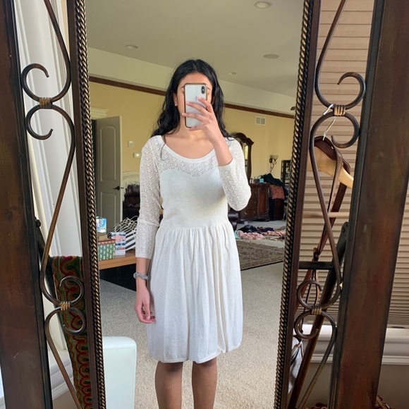 Long sleeve sweater dress - Picture 2 of 5